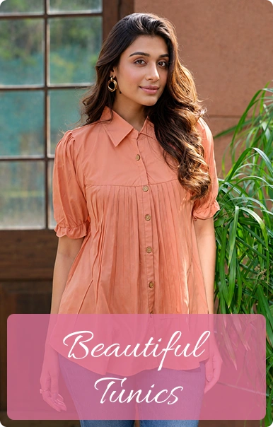 Orange Beautiful Tunic
