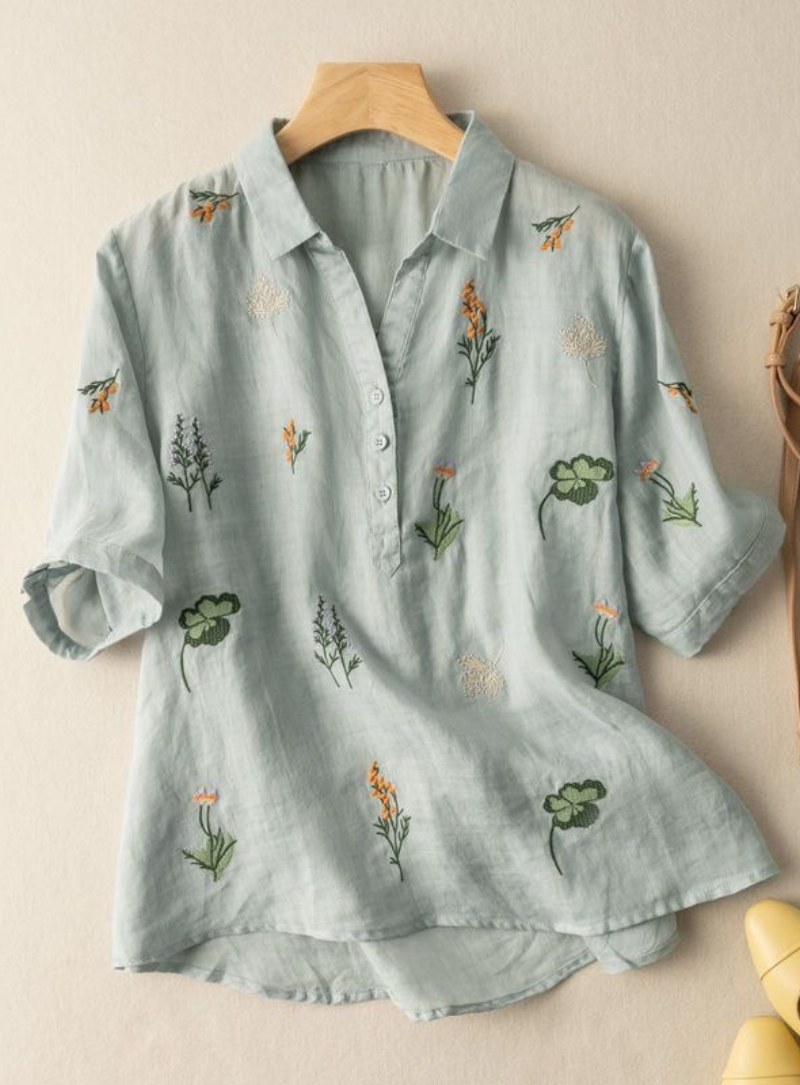 Sea Green Tunic Top for Women