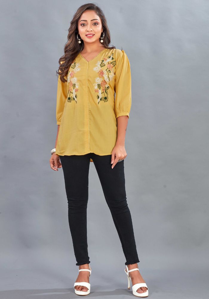 Yellow Tunic for Women