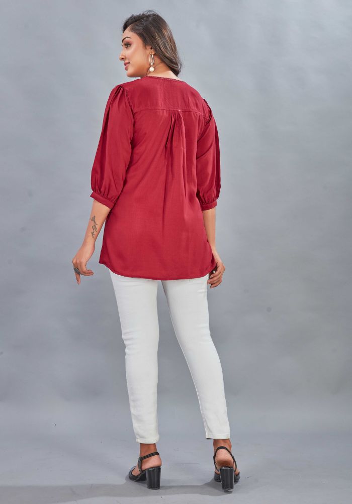 Red Tunic for Women