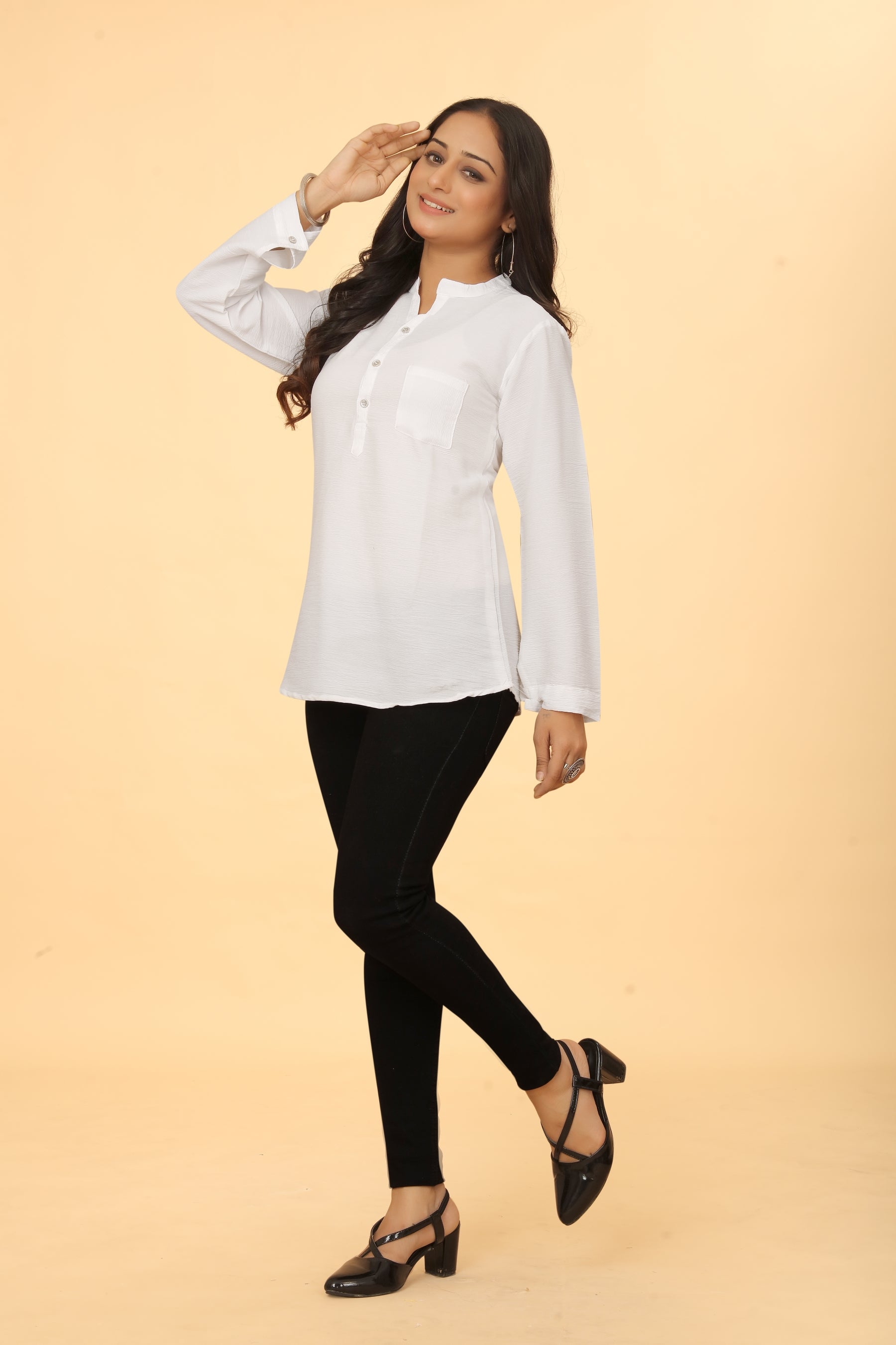 White Stylish Tunic for women