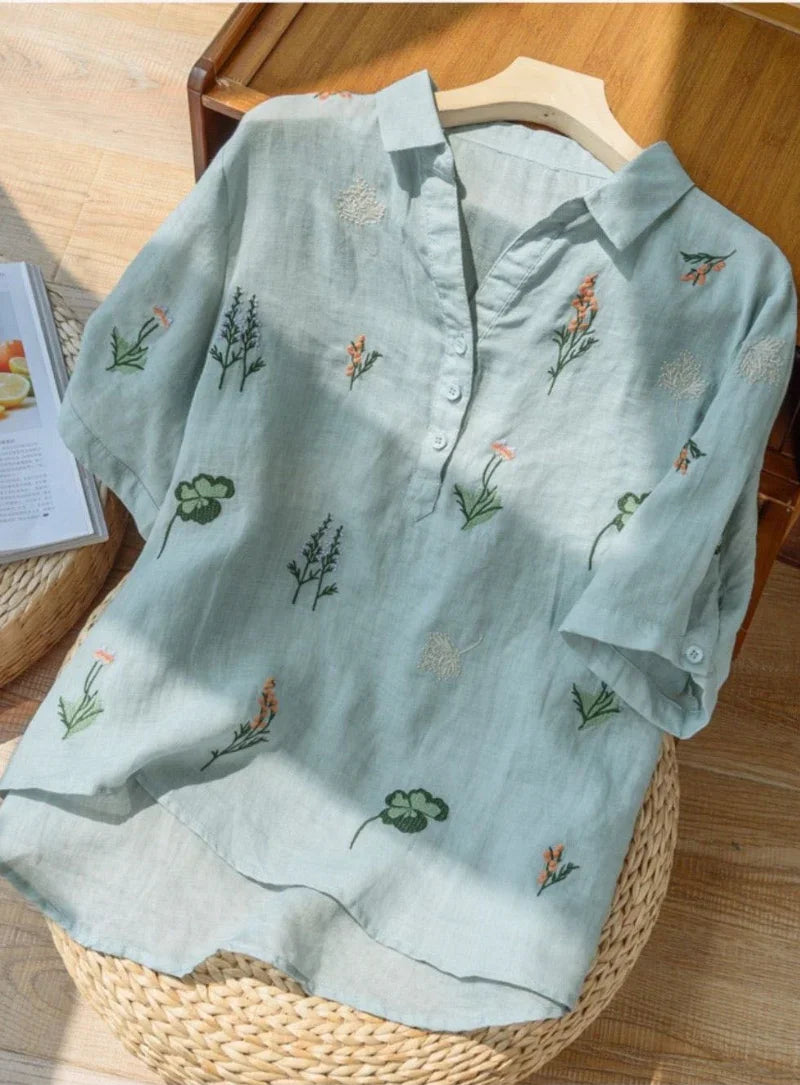 Sea Green Tunic Top for Women