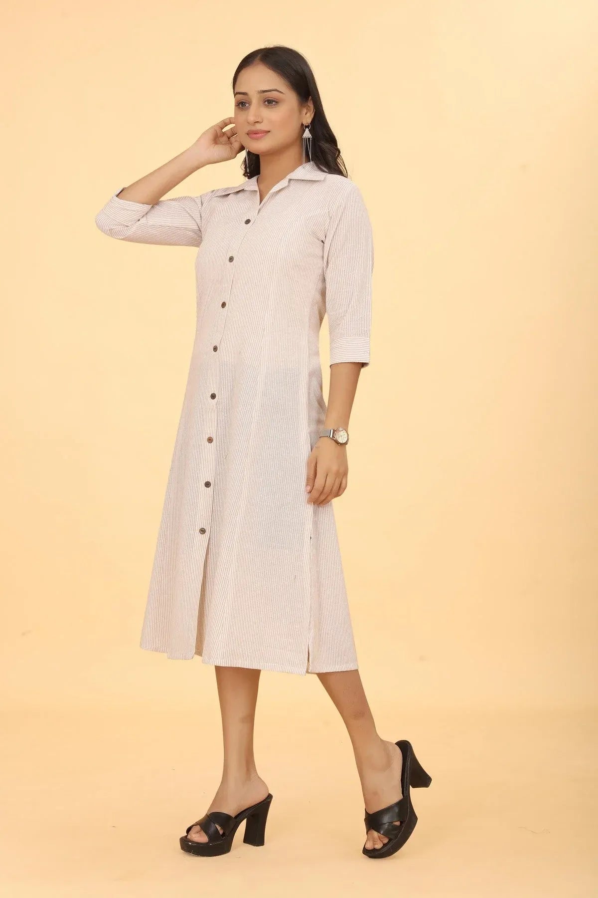 Cream Dress