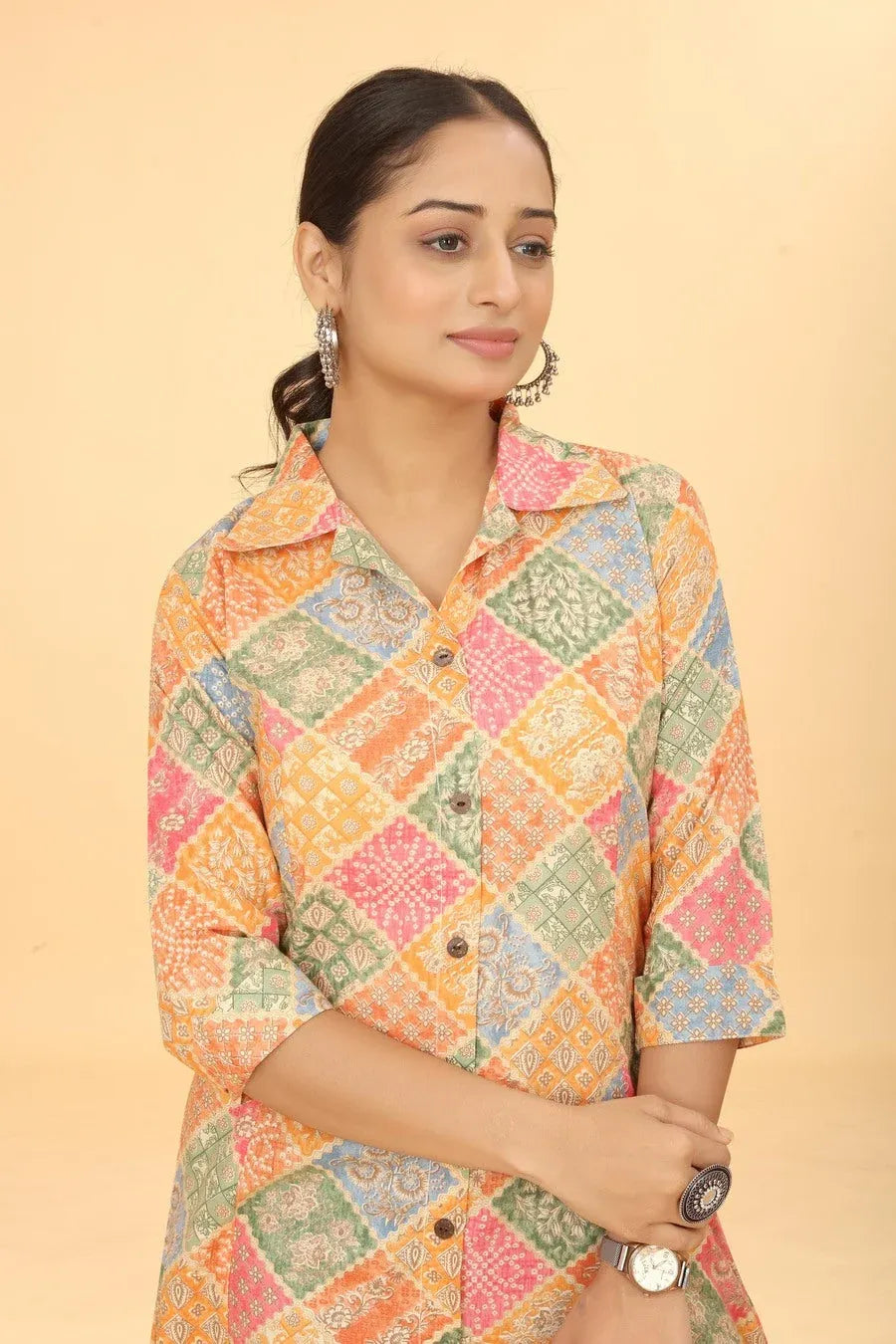 Orange Dress A-line