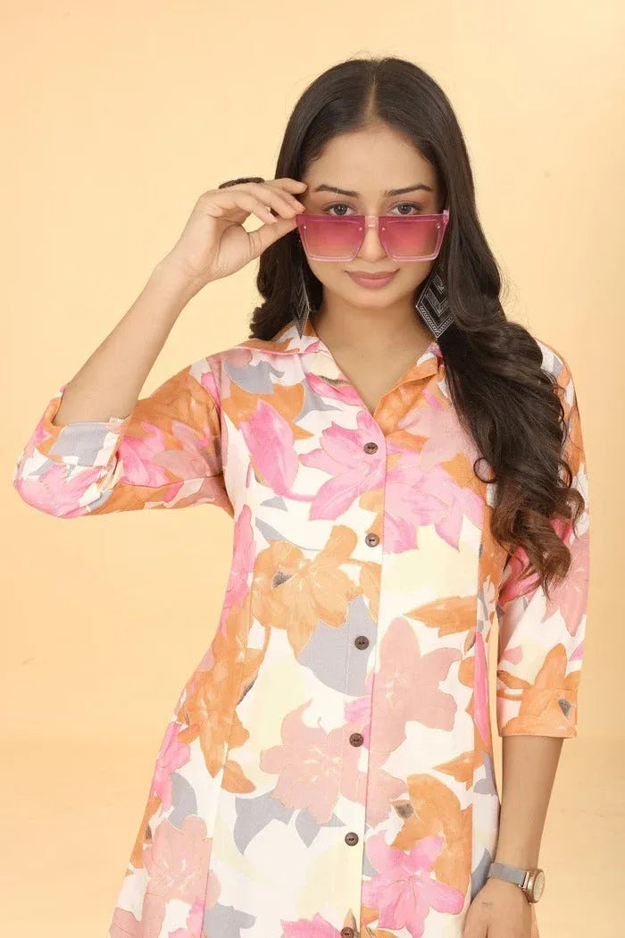 Pink Dress A-line