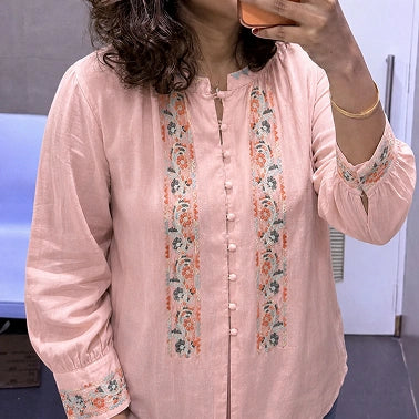 Blush Pink Top
