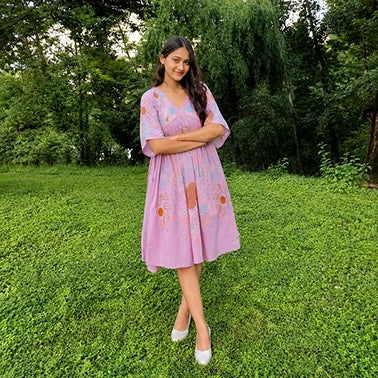 Pink Women Dress
